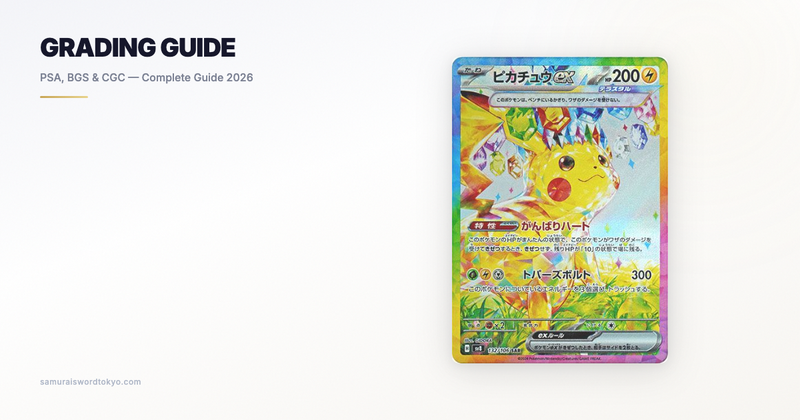 Japanese Pokemon Card Grading Guide (PSA/BGS/CGC)