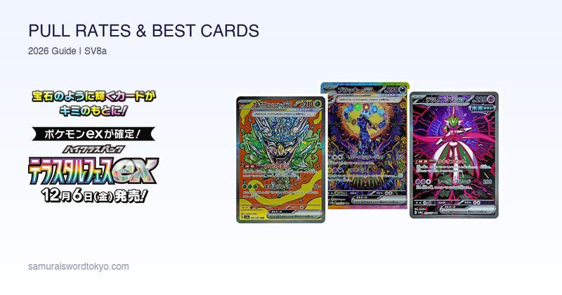 Terastal Festival ex (SV8a) Pull Rates — God Pack & SAR Odds [2026]
