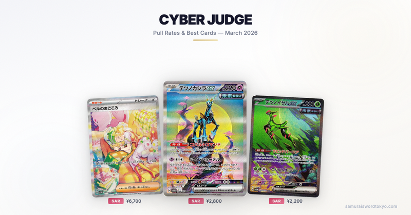 Cyber Judge Pull Rates & Best Cards — SV5m Guide (March 2026)