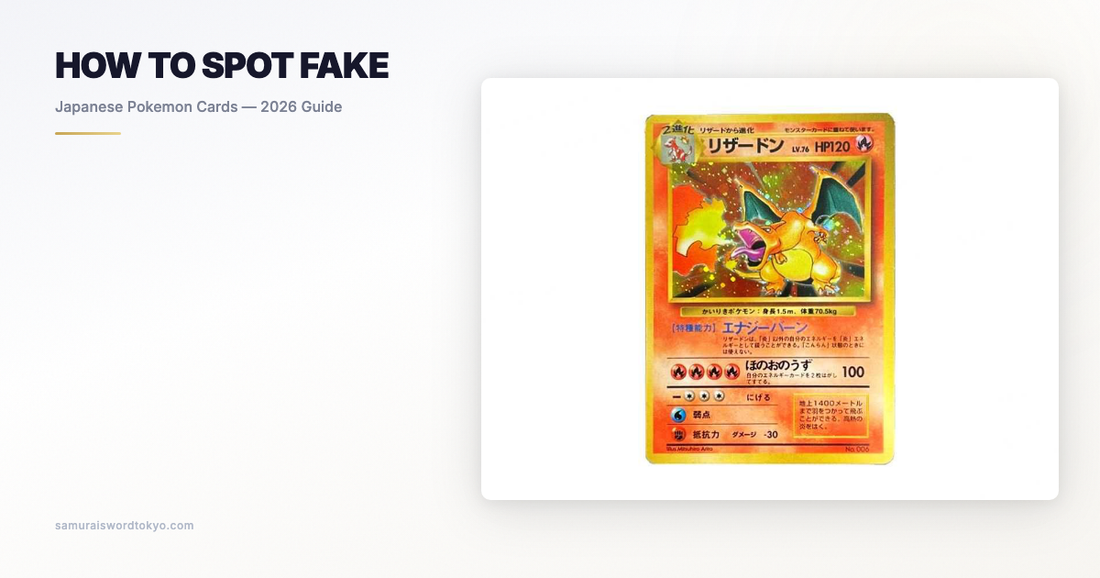 How to Spot Fake Japanese Pokemon Cards