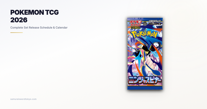 Pokemon TCG Japanese Set Release Dates 2026 — Full Schedule