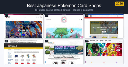 Best Japanese Pokemon card shops online ranked comparison 2026