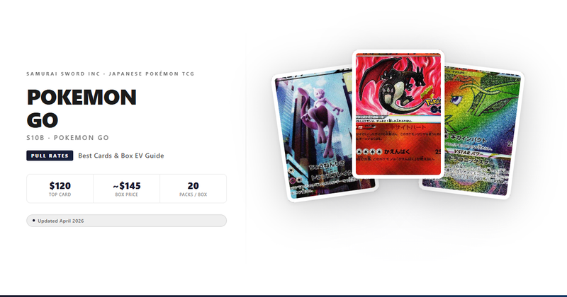 S10B Pokemon GO Pull Rates, Best Cards & Box Guide (2026)