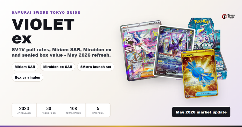 Violet ex SV1V pull rates and best cards guide