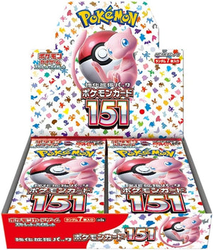 SV2A-Pokemon 151 Sealed Japanese Booster Box