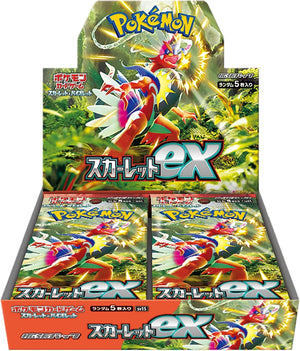 SV1S-Scarlet ex Sealed Japanese Booster Box