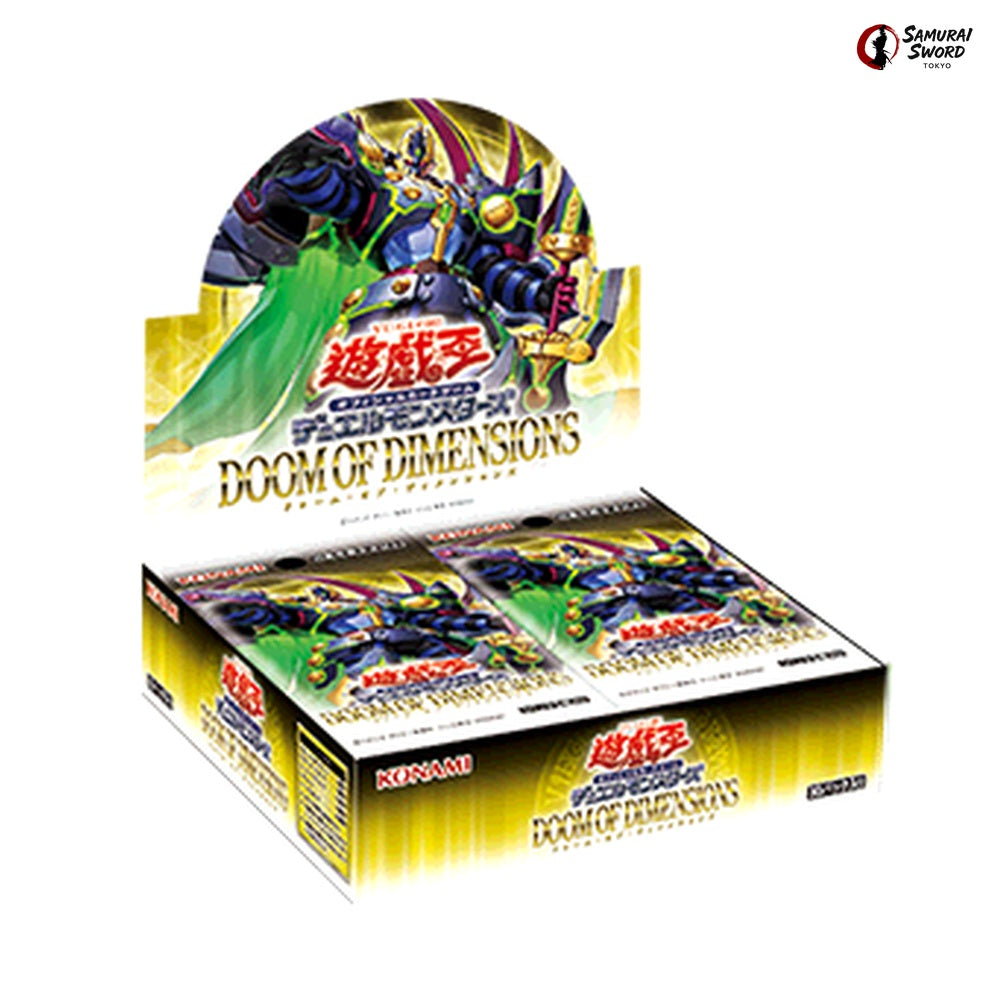 DOOD Doom of Dimensions Sealed Japanese Yu-Gi-Oh Booster Box