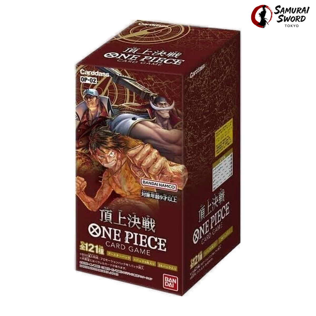 OP-02 Paramount War Sealed Japanese Booster Box – SST