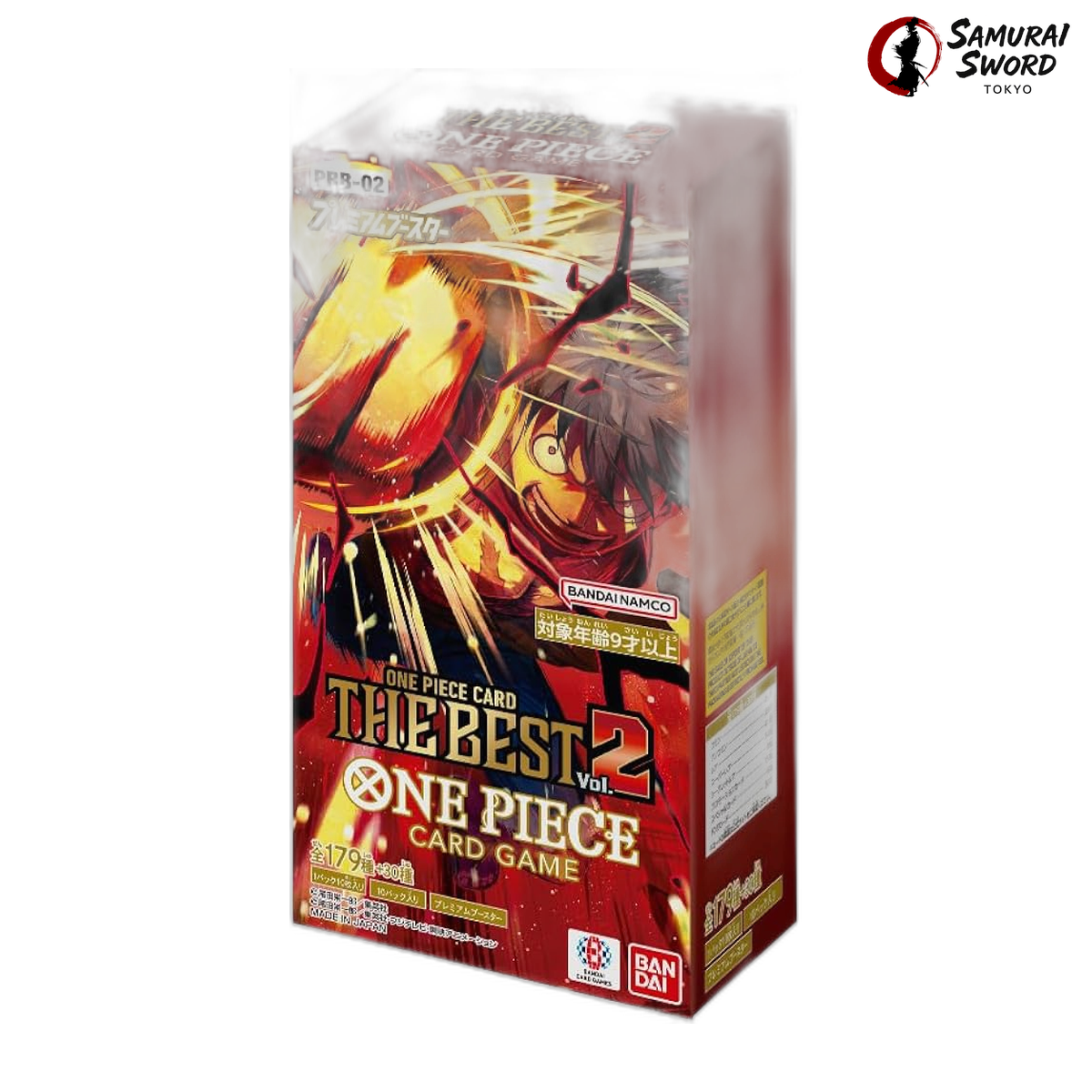 PRB-02 ONE PIECE CARD THE BEST vol.2 Sealed Japanese Booster Box – SST