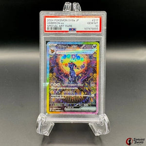 Terastal Fest EX Umbreon EX SAR 217/187 PSA10 / Japanese Pokemon Card sv8a