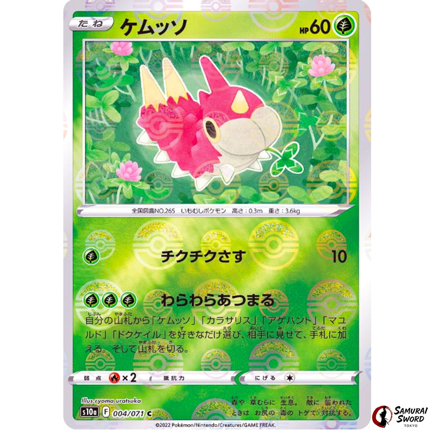 Wurmple Mirror Holo
