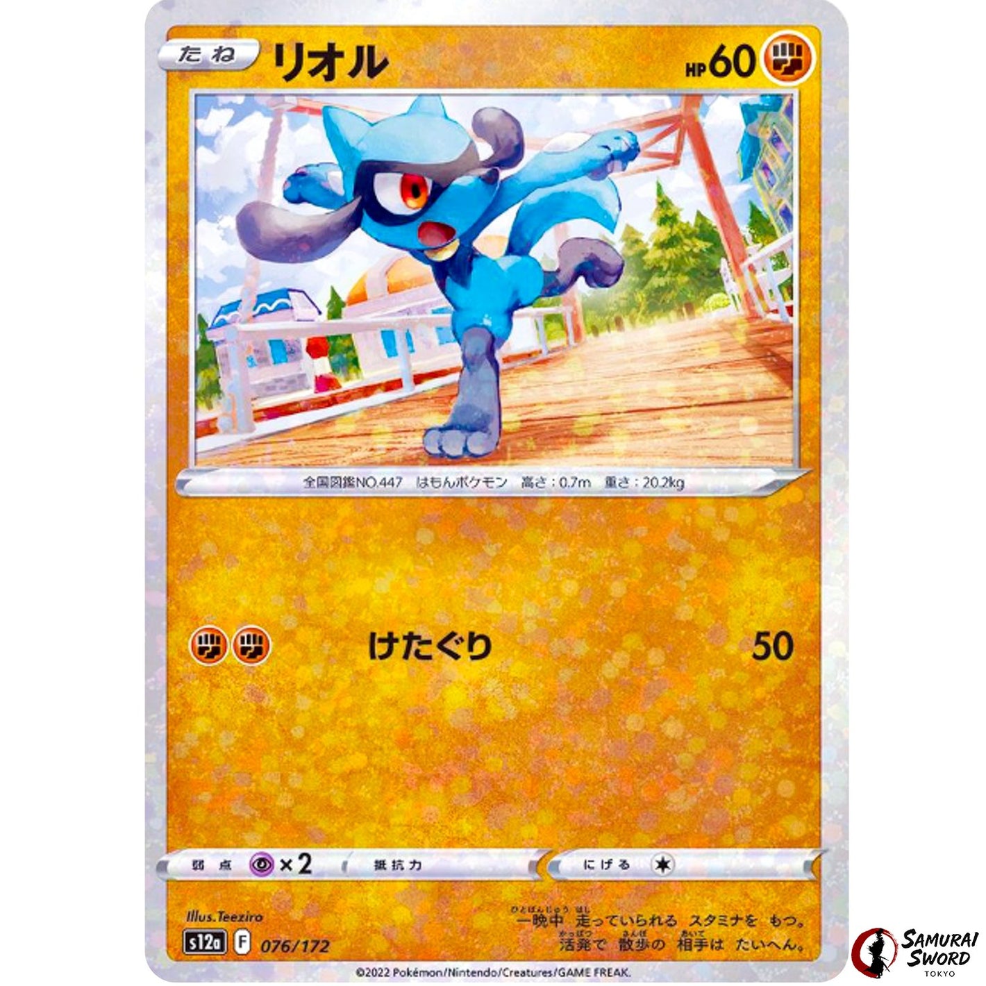 Riolu Mirror Holo