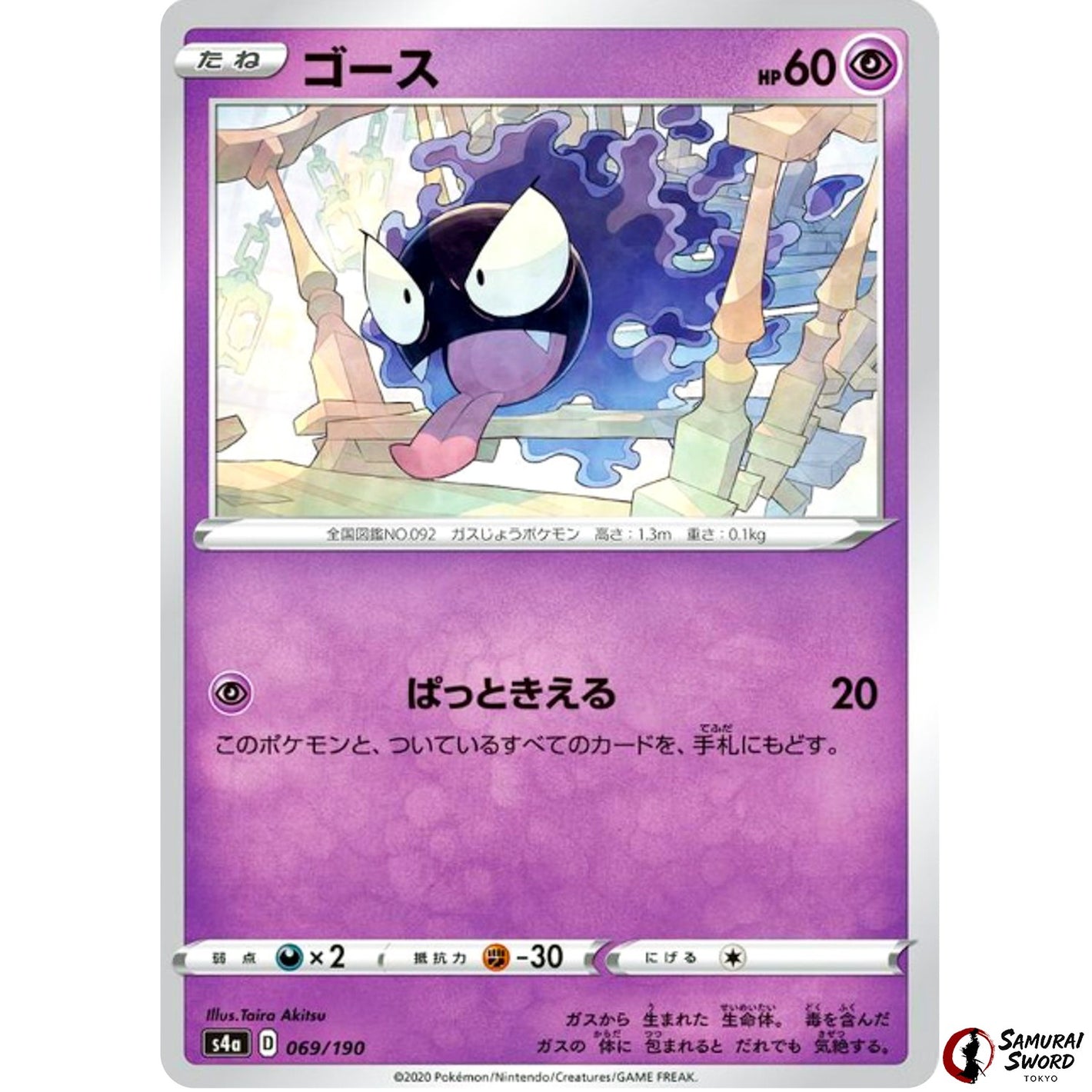 Gastly Mirror Holo