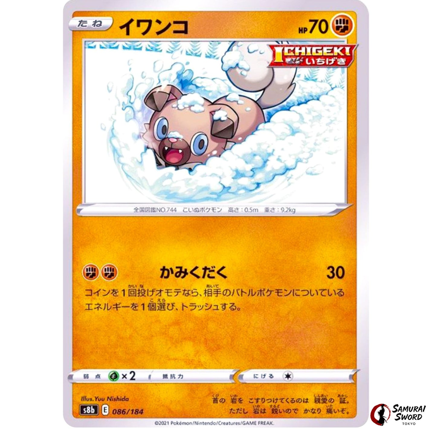 Rockruff Mirror Holo