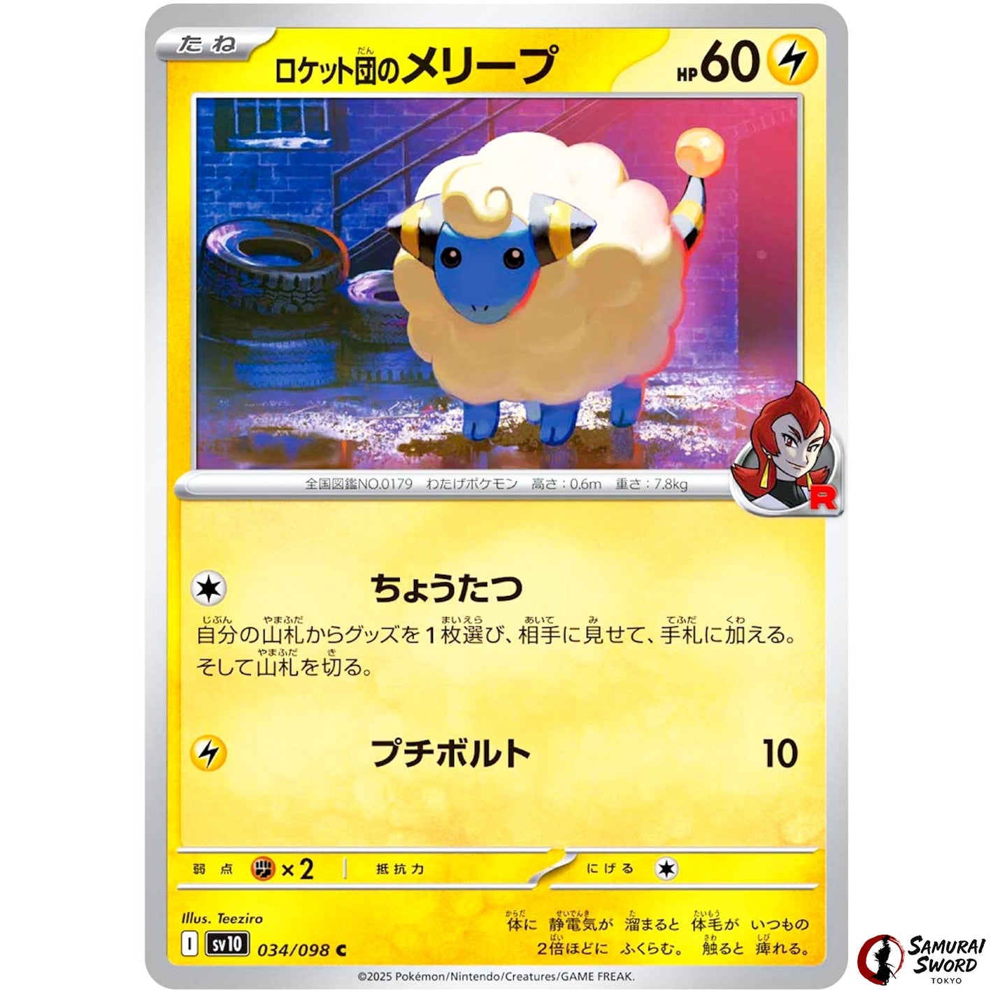 Team Rocket's Mareep