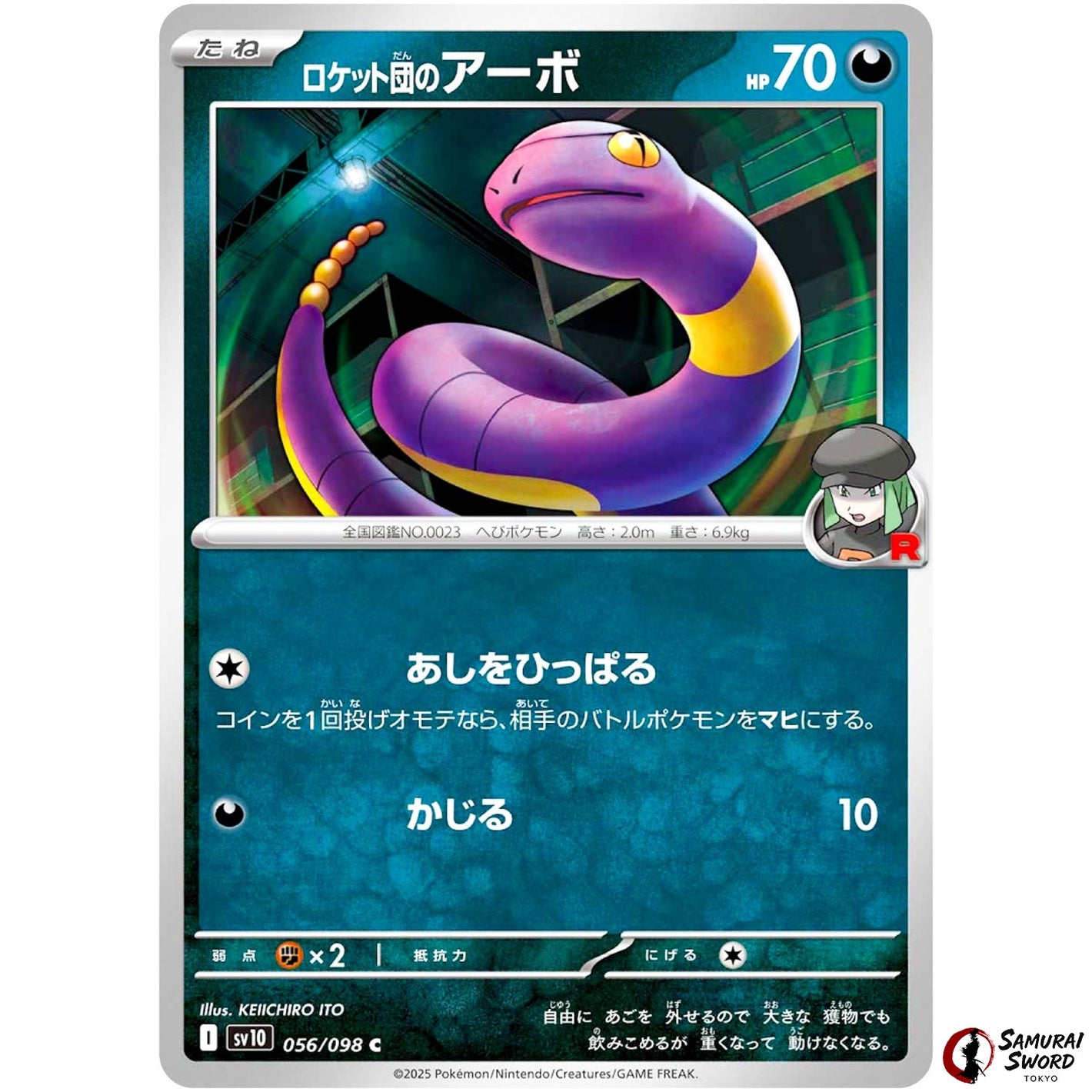 Team Rocket's Ekans