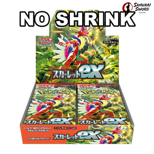 NO SHRINK - SV1S-Scarlet ex Sealed Japanese Pokemon Booster Box