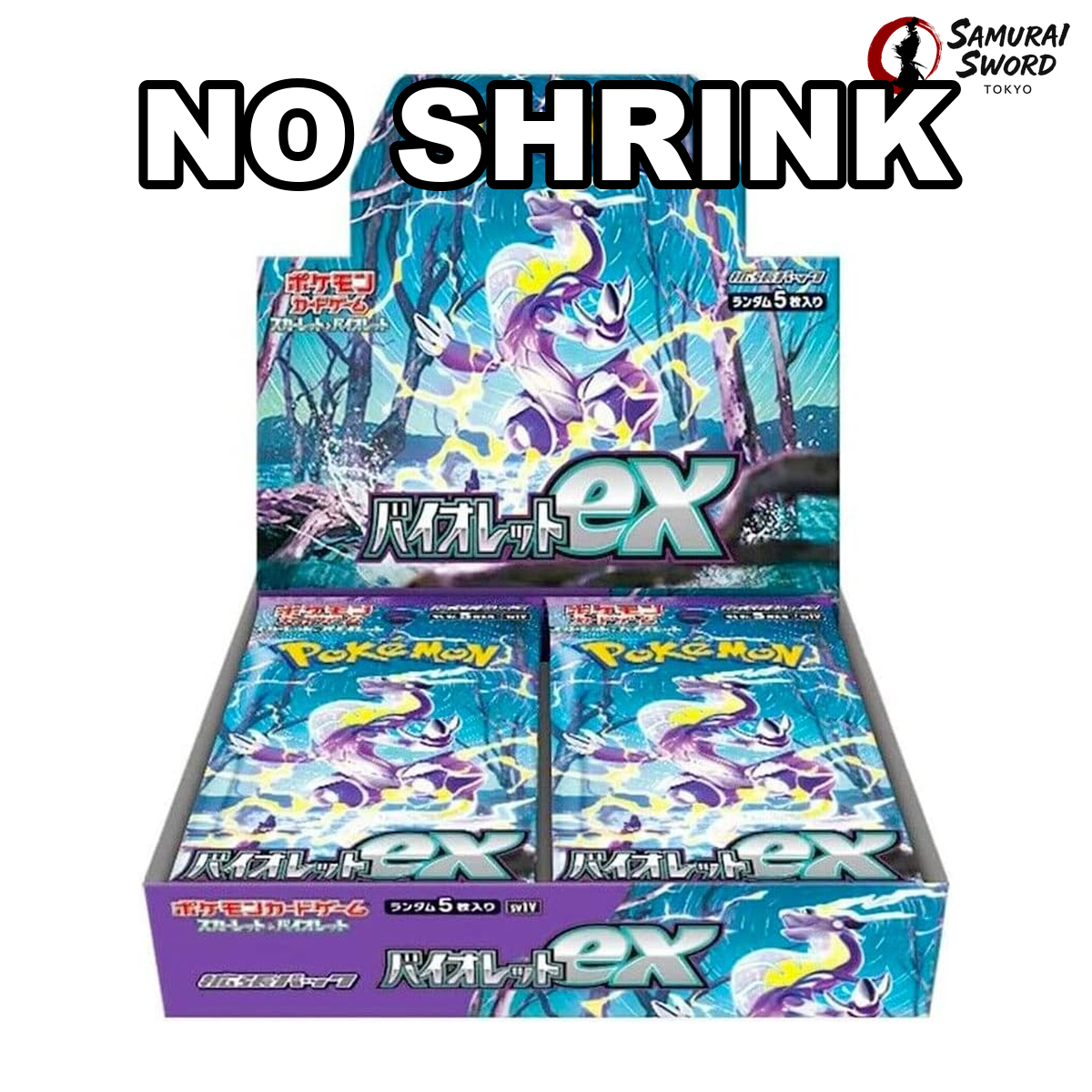 NO SHRINK - SV1V-Violet ex Sealed Japanese Pokemon Booster Box
