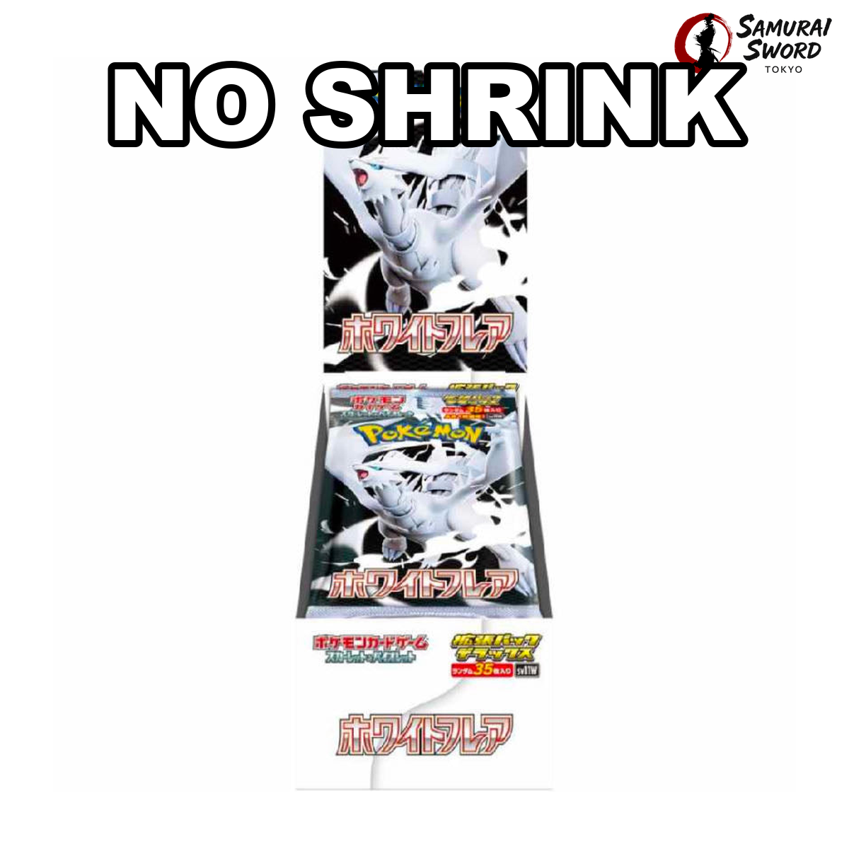 NO SHRINK - SV11W-White Flare DX Sealed Japanese Pokemon Booster Box