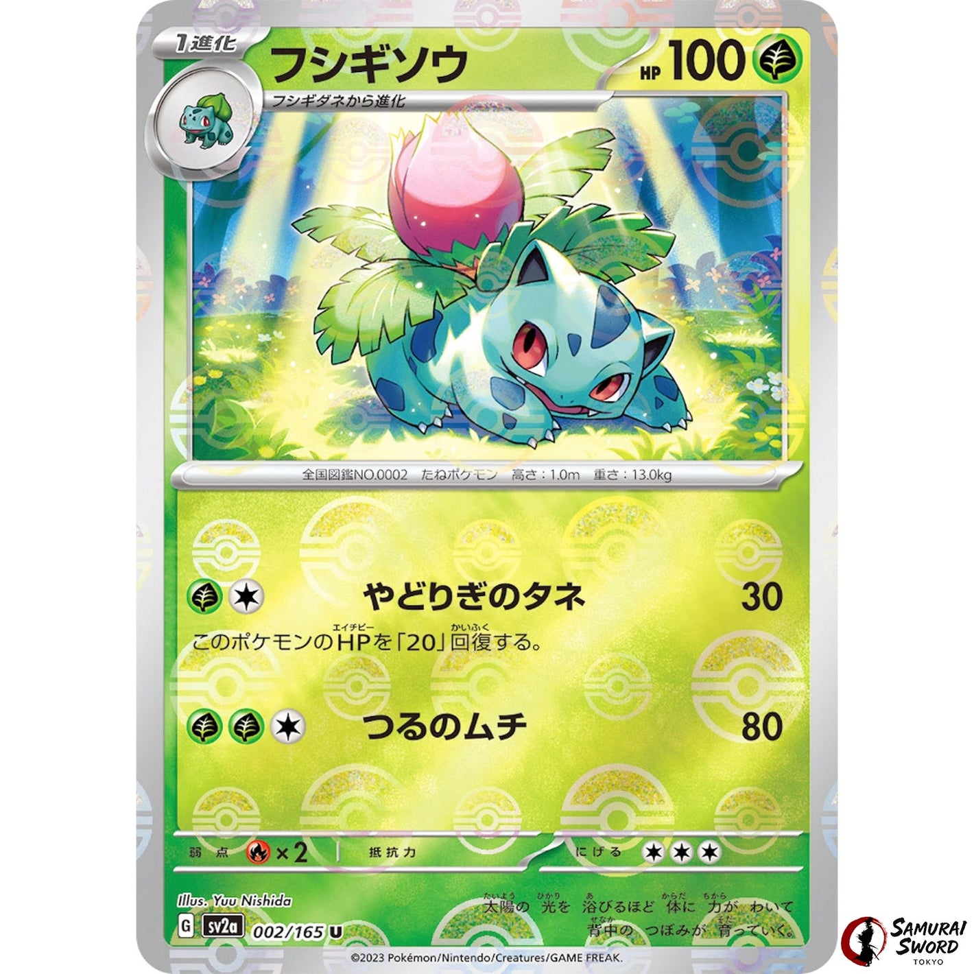 Ivysaur Mirror Holo