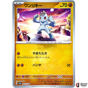 Machop Master Ball Mirror Holo
