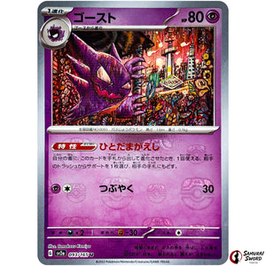 Haunter Master Ball Mirror Holo