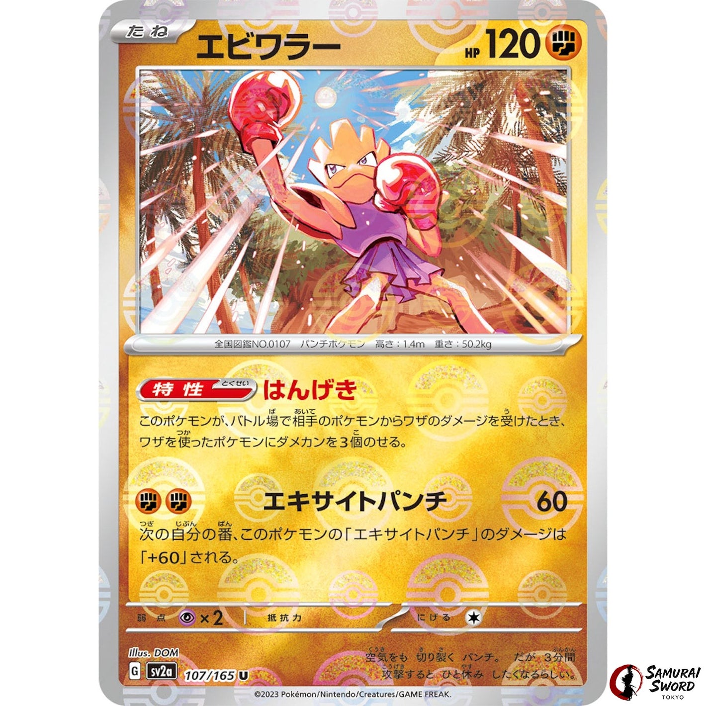 Hitmonchan Mirror Holo