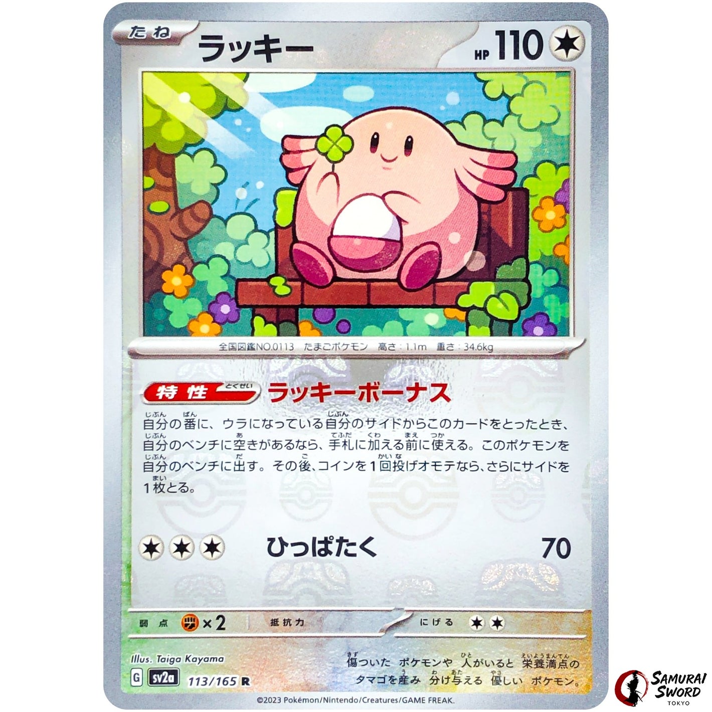 Chansey Master Ball Mirror Holo
