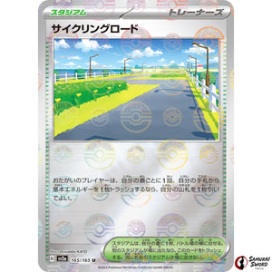 Cycling Road Mirror Holo