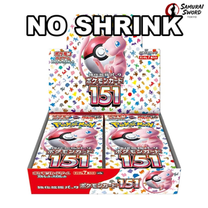 NO SHRINK - SV2A-Pokemon 151 Sealed Japanese Pokemon Booster Box