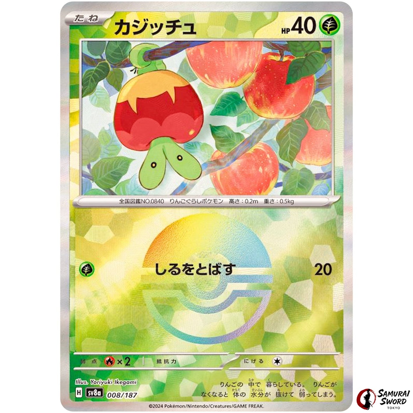 Applin Mirror Holo