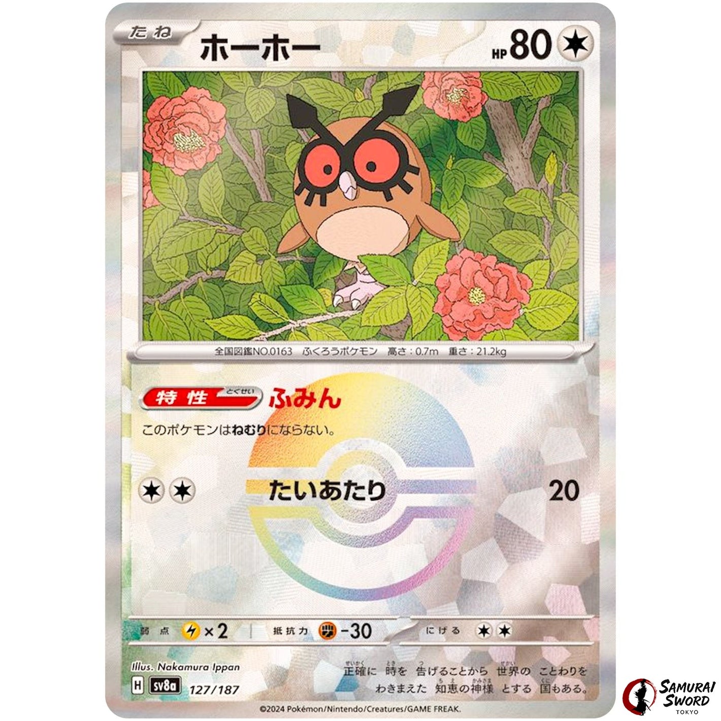 Hoothoot Mirror Holo