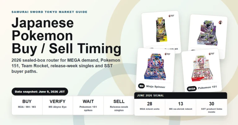 Japanese Pokemon card market timing guide 2026