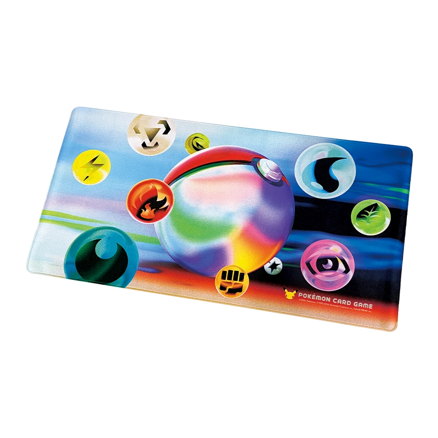 30th Celebration FUTURISTIC BOX half rubber playmat