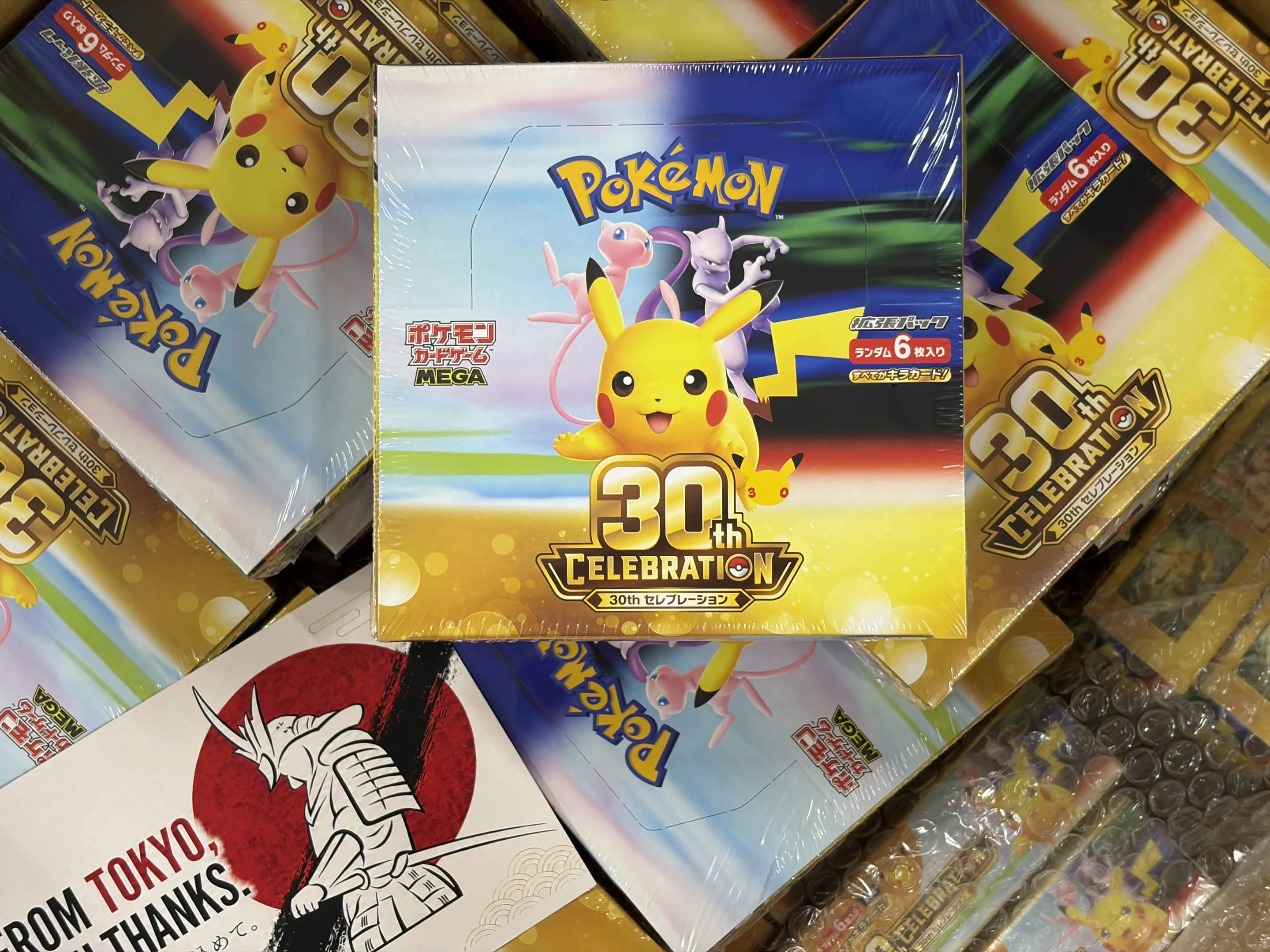 M6a 30th CELEBRATION Japanese Pokemon booster box front