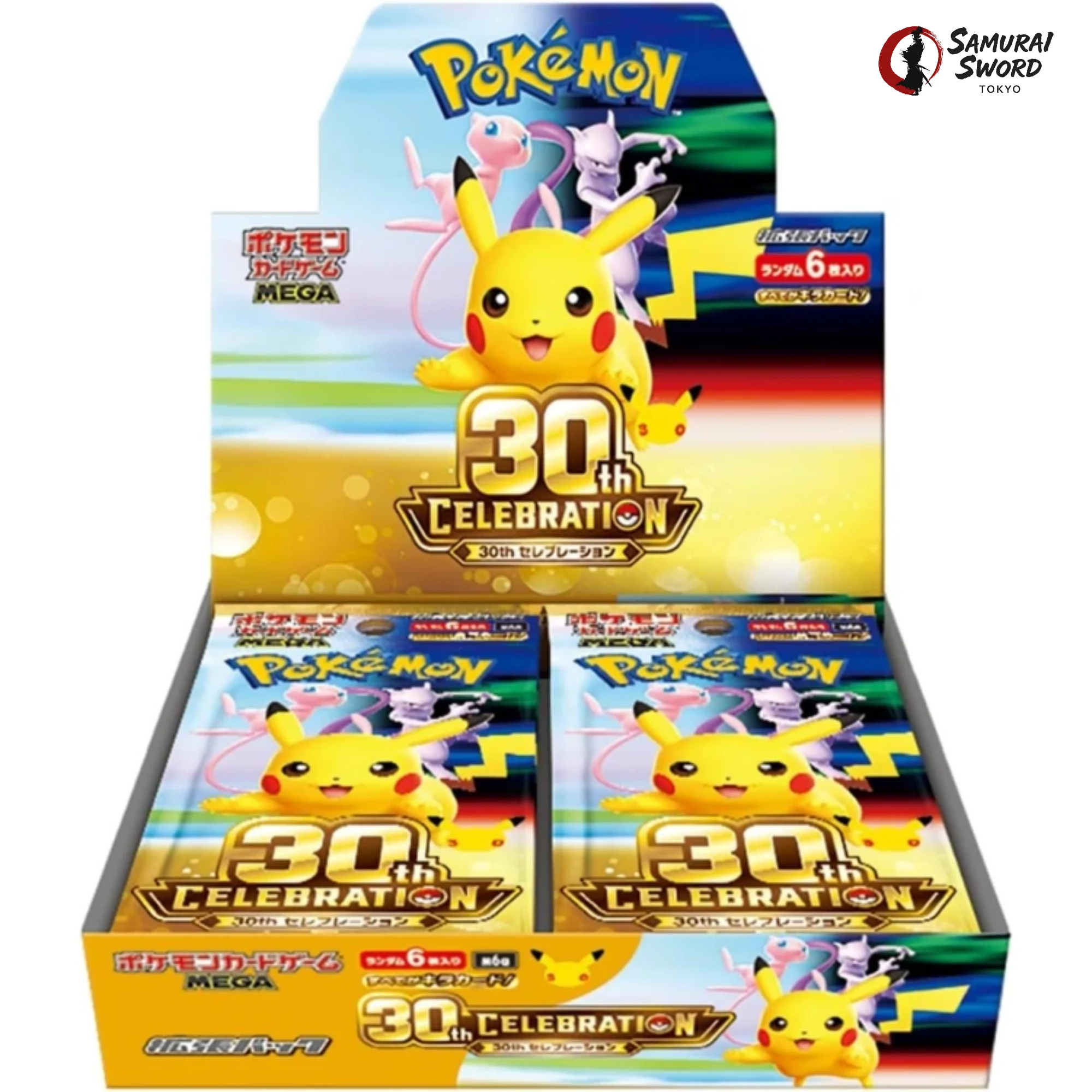 M6a 30th Celebration Booster Box Japanese Pokemon Card | Samurai