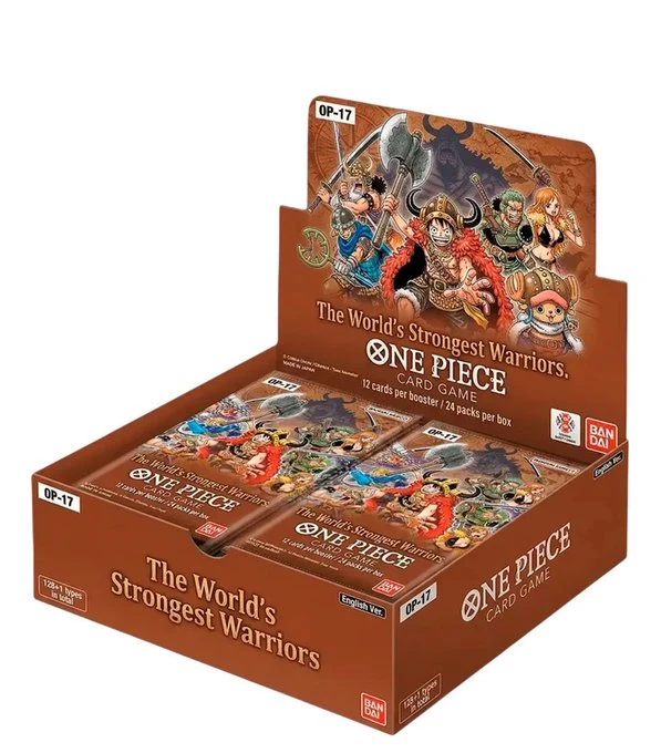 Reported OP-17 The World's Strongest Warriors booster box image
