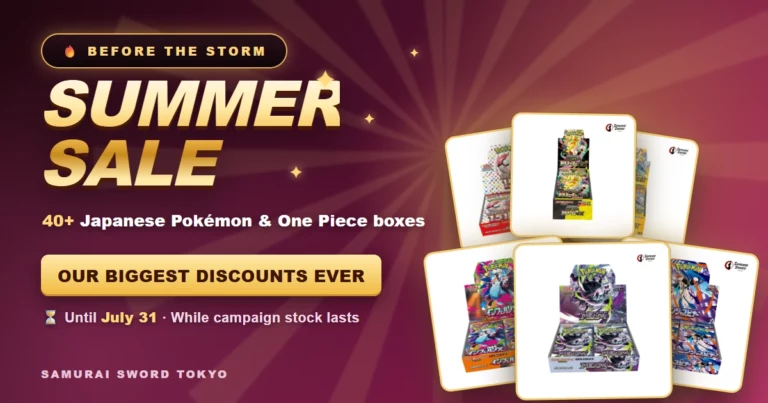 Summer Sale 2026: our biggest Japanese Pokemon box discounts ever, until July 31