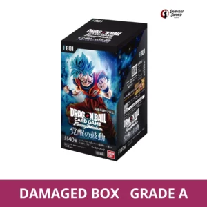 FB-01 Awakened Pulse Japanese Dragon Ball Booster Box - Sealed - Damaged Box - regular product image with Damaged Box Grade A label