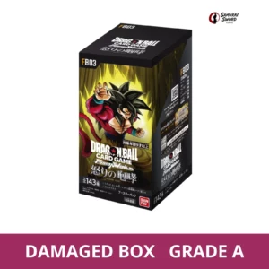 FB-03 Raging Roar Japanese Dragon Ball Booster Box - Sealed - Damaged Box - regular product image with Damaged Box Grade A label