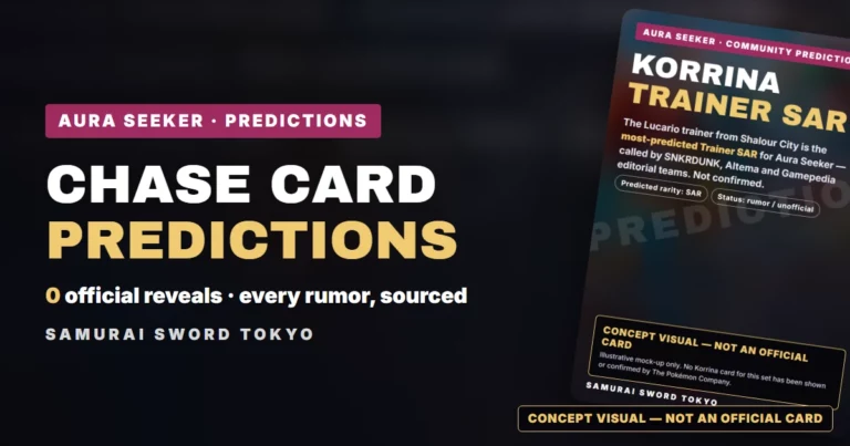 Aura Seeker Chase Cards: Predictions & Rumor Tracker (Pokemon)