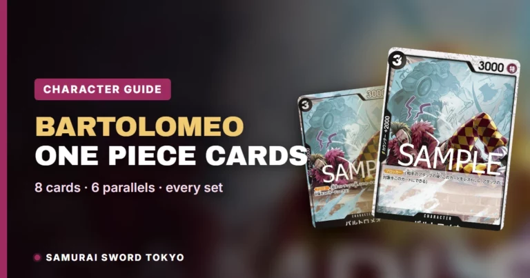 Bartolomeo One Piece Cards Guide: Every Card, Parallel & Set (2026)