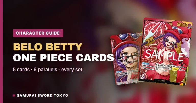 Belo Betty One Piece Cards Guide: Every Card, Parallel & Set (2026)