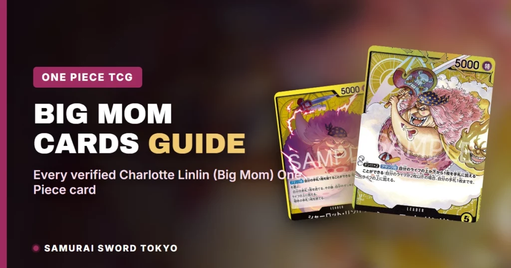 Big Mom (Charlotte Linlin) One Piece Cards Guide