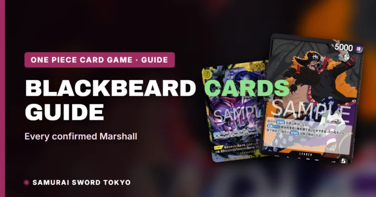 Every Blackbeard (Marshall.D.Teach) One Piece Card, Explained