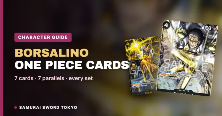 Borsalino One Piece Cards Guide: Every Card, Parallel & Set (2026)