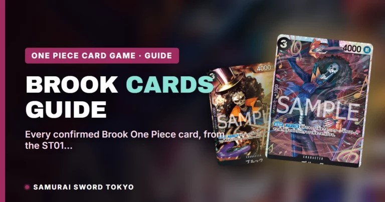 Brook One Piece Cards: Every Printing Guide