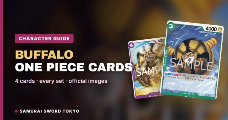 Buffalo One Piece Cards Guide: Every Card, Parallel & Set (2026)
