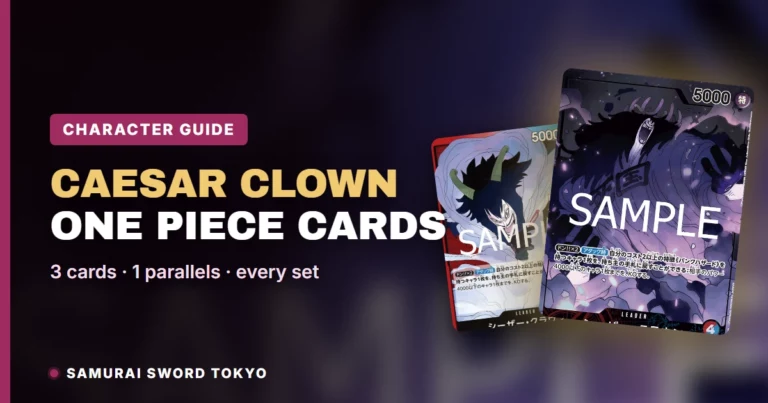 Caesar Clown One Piece Cards Guide: Every Card, Parallel & Set (2026)