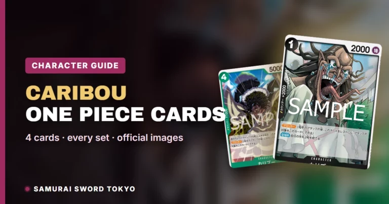 Caribou One Piece Cards Guide: Every Card, Parallel & Set (2026)